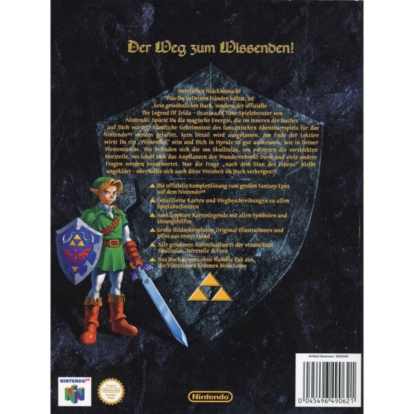 Nintendo 64 - The Legend of Zelda: Ocarina of Time - Der offizielle Spieleberater