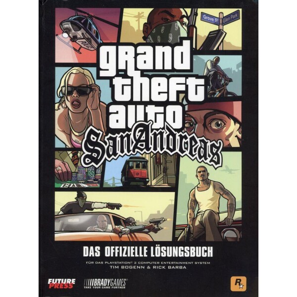 Grand Theft Auto: San Andreas - Das offizielle Lösungsbuch - für PlayStation 2