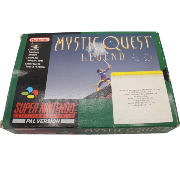 Nintendo SNES - Mystic Quest Legend - mit OVP