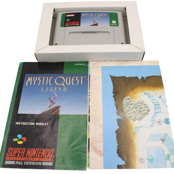 Nintendo SNES - Mystic Quest Legend - mit OVP