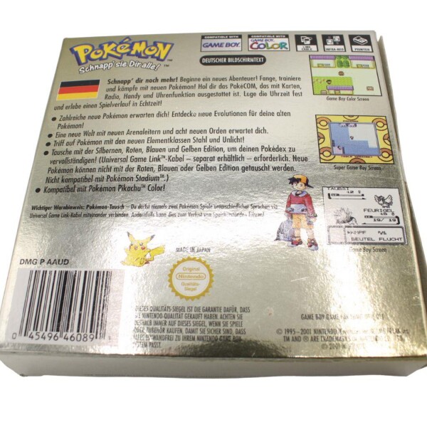 Nintendo Game Boy Color - Pokemon: Goldene Edition - mit OVP