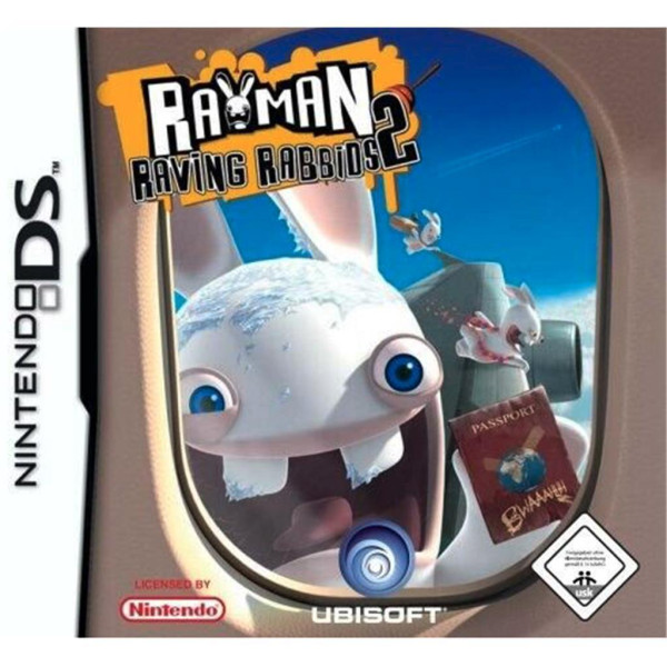 Nintendo DS - Rayman Raving Rabbids 2 - mit OVP