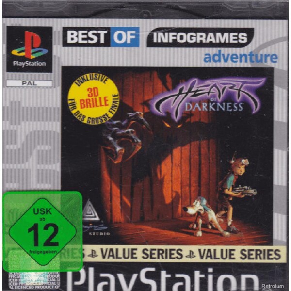 Sony PlayStation - Heart of Darkness: Best of Infogrames - mit OVP