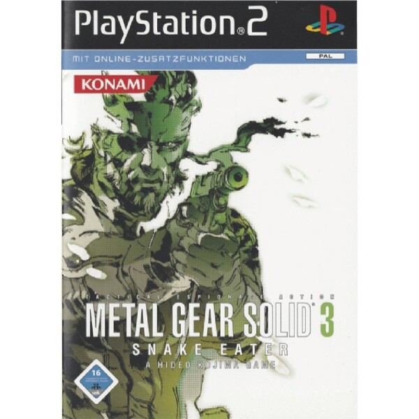Sony PlayStation 2 - Metal Gear Solid 3: Snake Eater - mit OVP