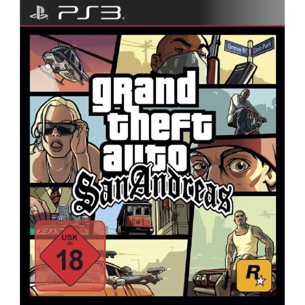 Sony PlayStation 3 - Grand Theft Auto: San Andreas - mit OVP
