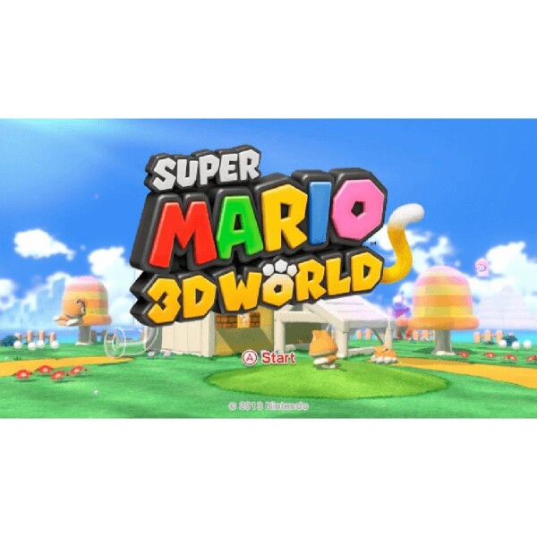 Nintendo Wii U - Super Mario 3D World - mit OVP