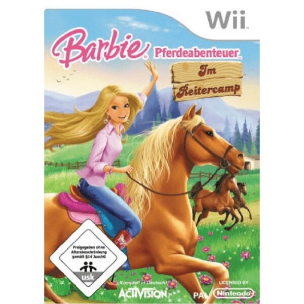 Nintendo Wii - Barbie Pferdeabenteuer: Im Reitercamp - mit OVP