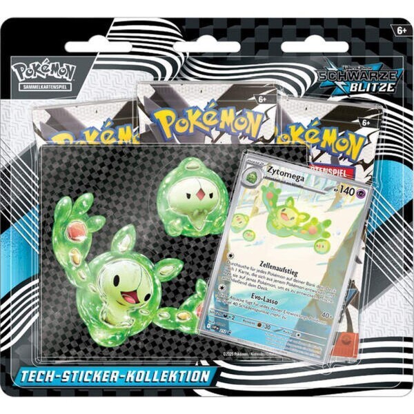 Pokemon - Tech-Sticker-Kollektion Schwarze Blitze - DE
