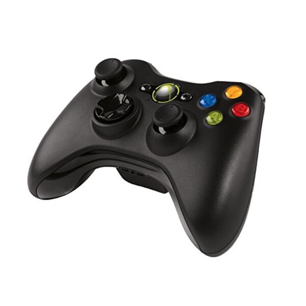 Microsoft Xbox 360 - Original Wireless Controller - Schwarz