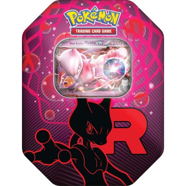 Pokemon - Team Rocket Tins: Team Rockets Mewtu ex Tin-Box - DE