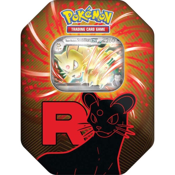 Pokemon - Team Rocket Tins: Team Rockets Snobilikat ex Tin-Box - DE