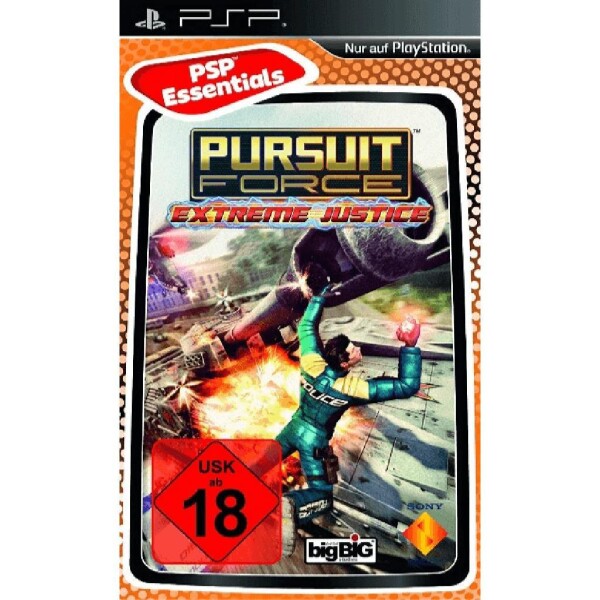 Sony PlayStation Portable - Pursuit Force: Extreme Justice: PSP Essentials - mit OVP
