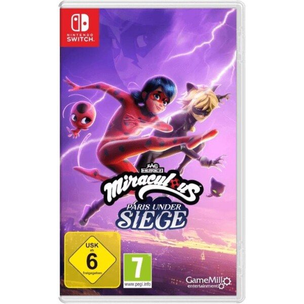 Nintendo Switch - Miraculous: Paris Under Siege - Neu / Sealed