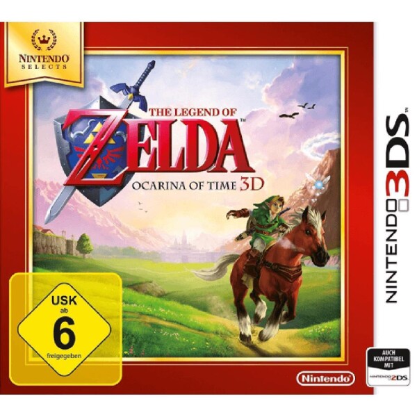 Nintendo 3DS - The Legend of Zelda: Ocarina of Time 3D: Nintendo Selects - mit OVP