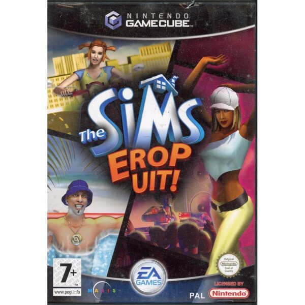 Nintendo GameCube - The Sims Erop Uit! NL Version - mit OVP