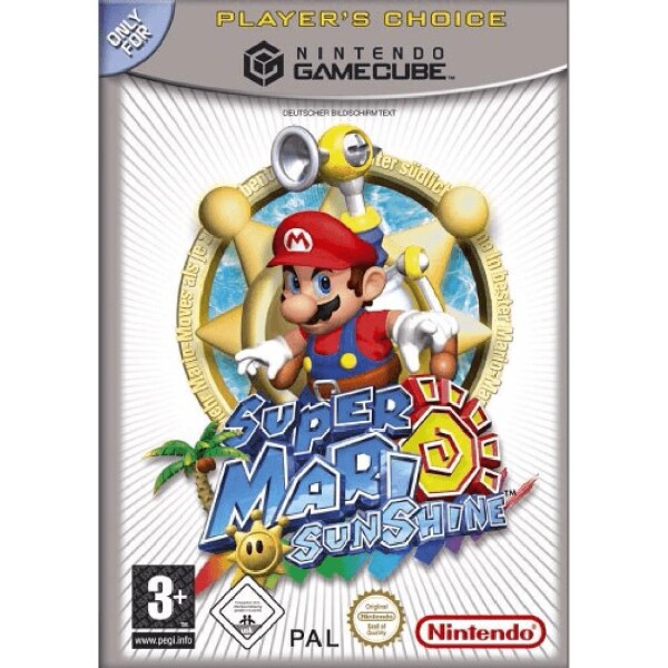 Nintendo GameCube - Super Mario Sunshine: Players Choice - mit OVP