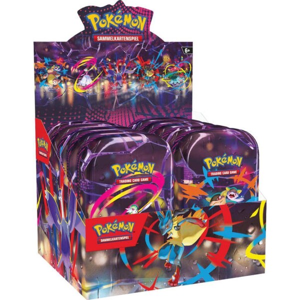 Pokemon - Mega-Entwicklung: Mini Tin Display Mega-Helden - DE