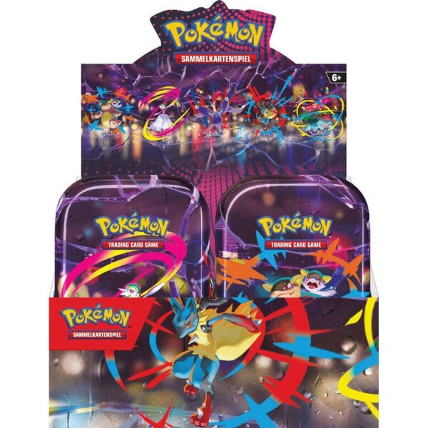 Pokemon - Mega-Entwicklung: Mini Tin Display Mega-Helden - DE