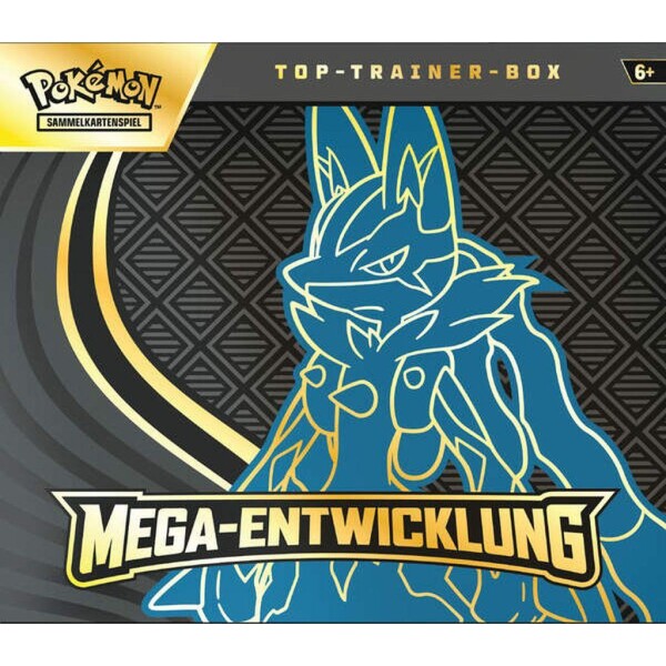 Pokemon - Mega-Entwicklung: Mega-Lucario Top-Trainer-Box - DE