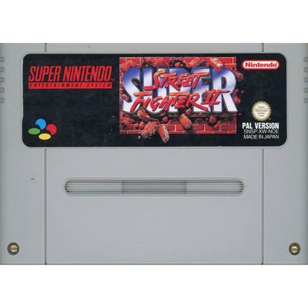 Nintendo SNES - Super Street Fighter II - nur Modul