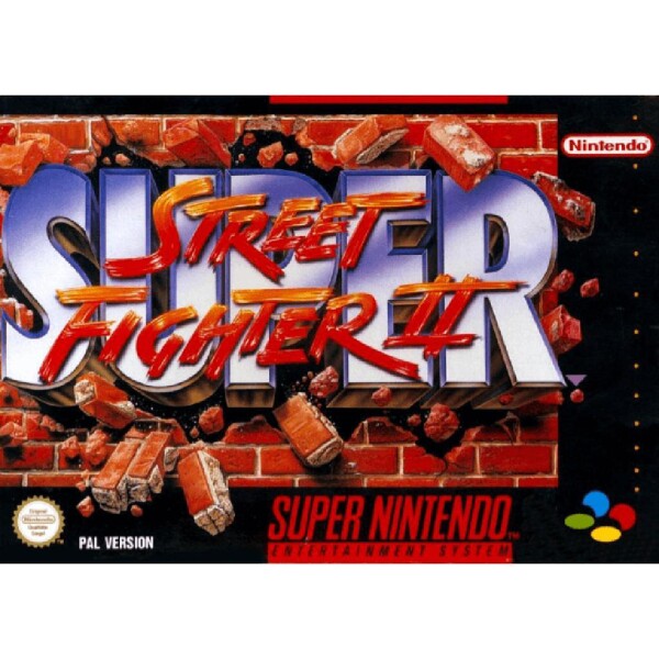 Nintendo SNES - Super Street Fighter II - nur Modul