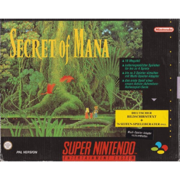 Nintendo SNES - Secret of Mana - nur Modul