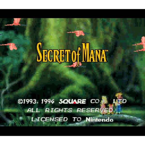 Nintendo SNES - Secret of Mana - nur Modul