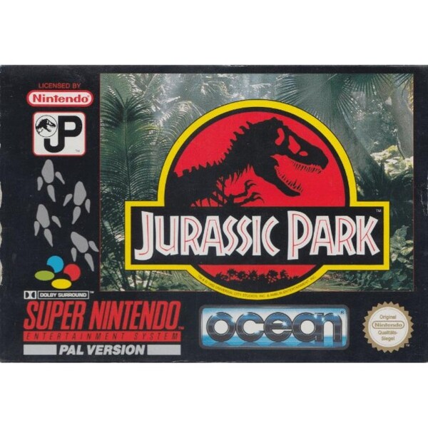 Nintendo SNES - Jurassic Park - nur Modul