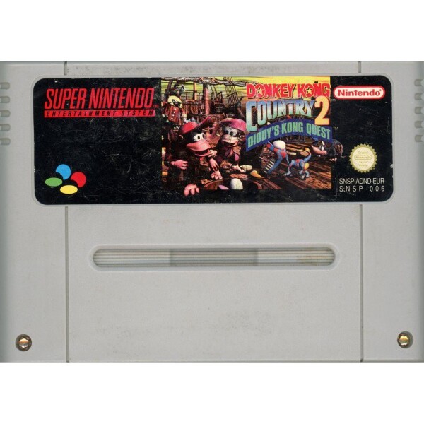 Nintendo SNES - Donkey Kong Country 2: Diddys Kong Quest - nur Modul