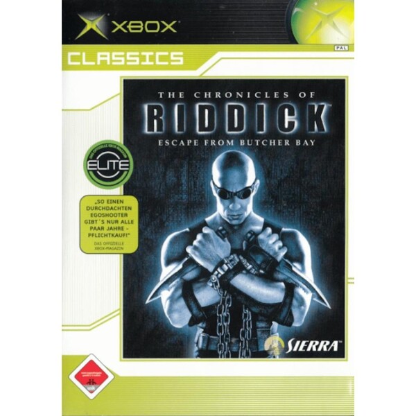 Microsoft Xbox - The Chronicles of Riddick: Escape From Butcher Bay: Classics - mit OVP