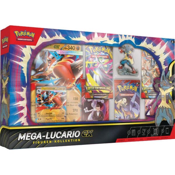 Pokemon - Figuren-Kollektion Mega-Lucario-ex - DE