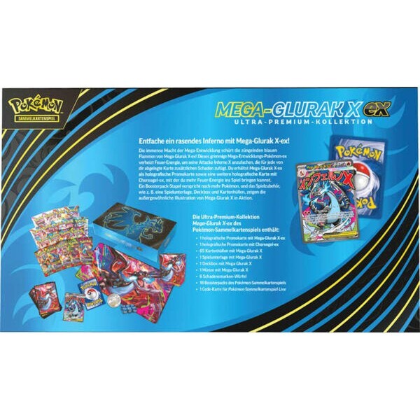 Pokemon - Ultra-Premium-Kollektion Mega-Glurak X-ex - DE