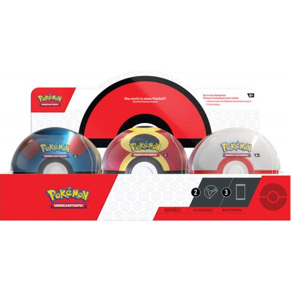 Pokemon - 1x Generisch Poké Ball Tin-Box - Zufällig - DE