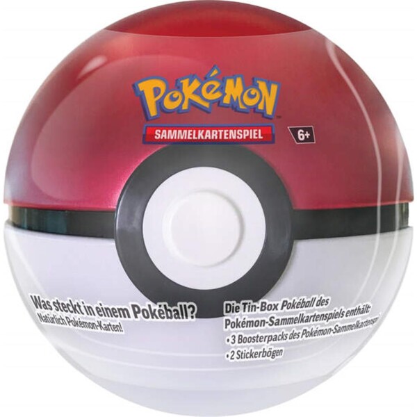 Pokemon - 1x Generisch Poké Ball Tin-Box - Zufällig - DE