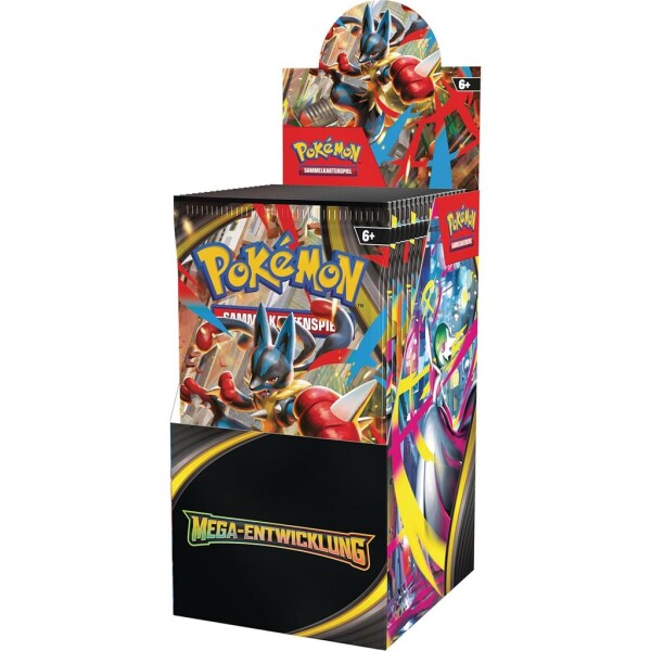 Pokemon - Mega-Entwicklung Display - 18 Booster - DE