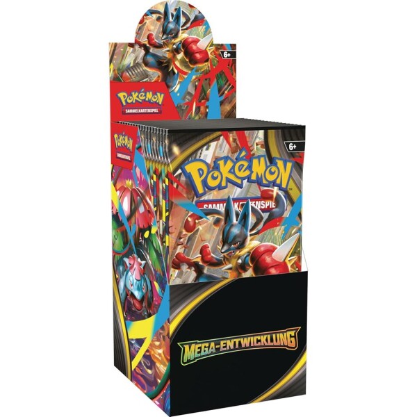 Pokemon - Mega-Entwicklung Display - 18 Booster - DE