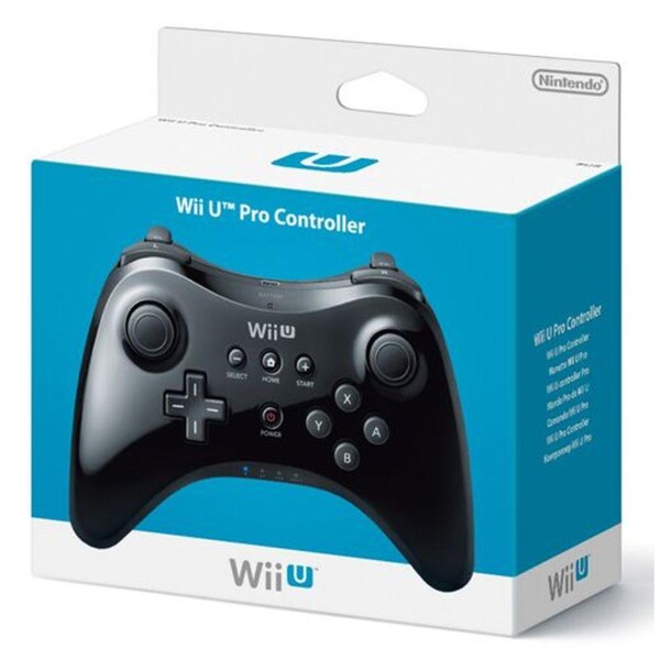 Nintendo Wii U - Pro Controller - WUP-005 - Schwarz - mit OVP
