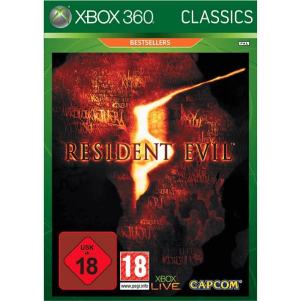 Xbox 360 - Resident Evil 5 - Classics - mit OVP