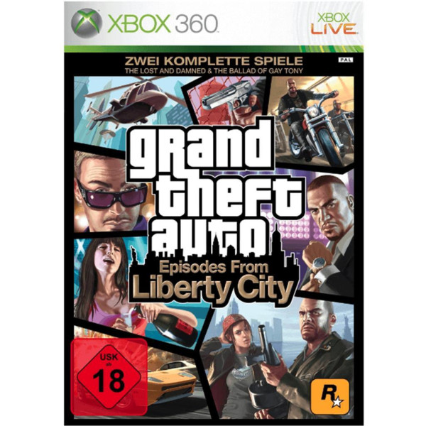 Xbox 360 - Grand Theft Auto: Episodes from Liberty City - mit OVP