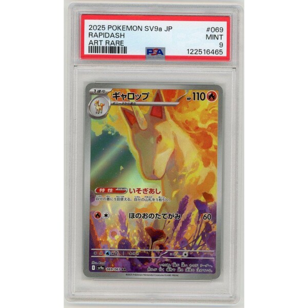 Pokemon - Rapidash  - Heat Wave Arena - 069 - Illustration Rare