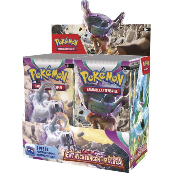 Pokemon - Entwicklungen in Paldea Display - DE