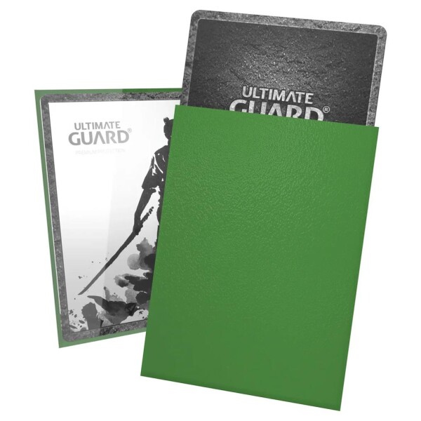 100 Ultimate Guard Katana Sleeves Standardgröße Grün