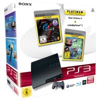 Sony PlayStation 3 Slim - Konsole - 160GB - Schwarz - 1...