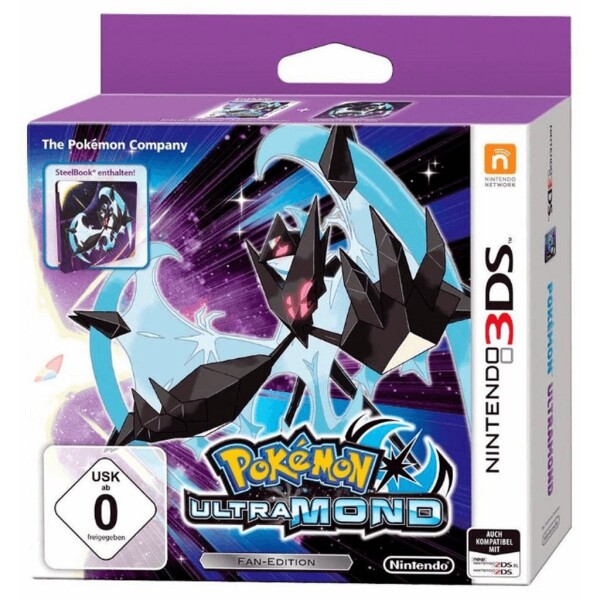 Nintendo 3DS - Pokémon Ultramond - Fan-Edition (Steelbook)