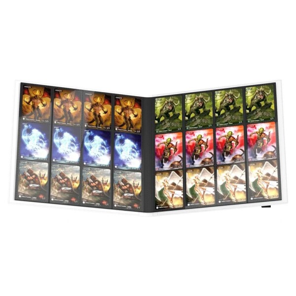 Ultimate Guard Quadrow Flexxfolio Playset Binder (White)