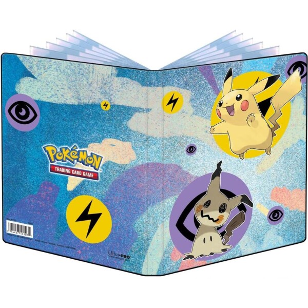 Ultra Pro Pikachu & Mimikyu 4-Pocket Binder