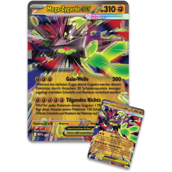 Pokemon - Mega Zygarde ex Premium Kollektion - DE