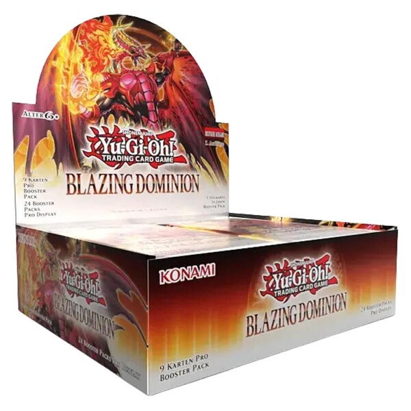 Yu-Gi-Oh! - Blazing Dominion Display - 24 Booster - 1. Auflage - DE