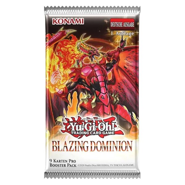 Yu-Gi-Oh! - Blazing Dominion Display - 24 Booster - 1. Auflage - DE