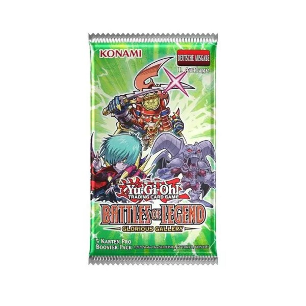 Yu-Gi-Oh! - Battles of Legend: Glorious Gallery - 24 Booster - 1. Auflage - DE